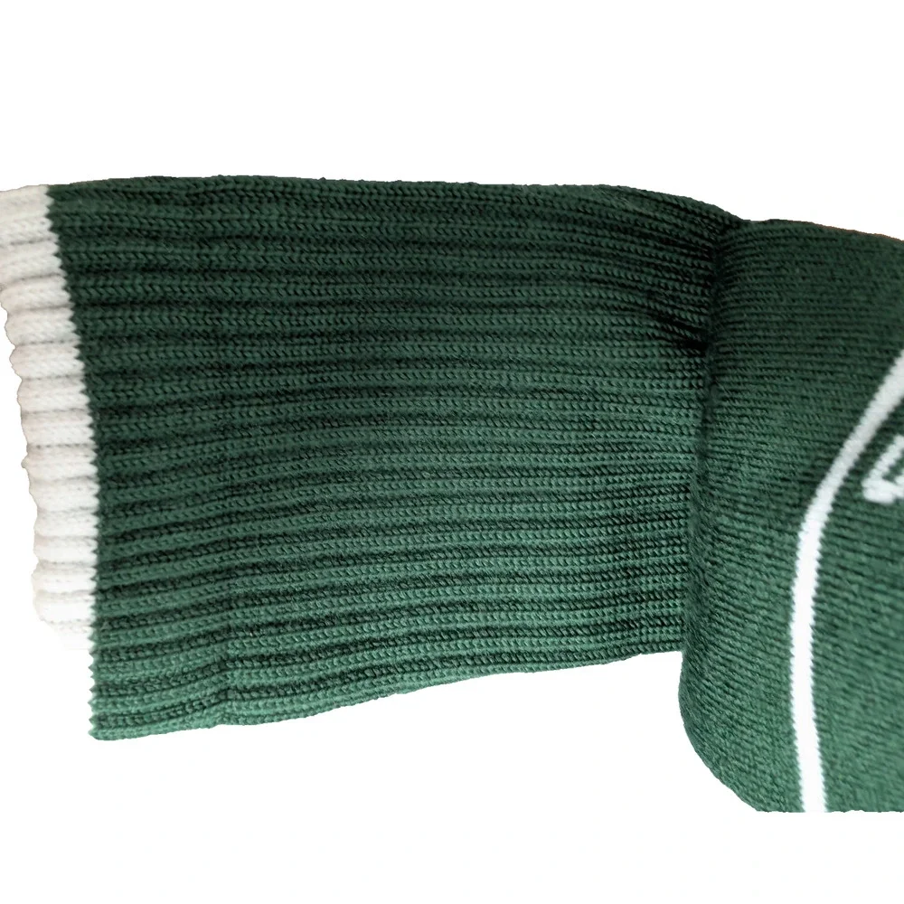 Bombas Merino Wool Socks Large Green Calf Crew Midweight Outdoor Hike Comfort
